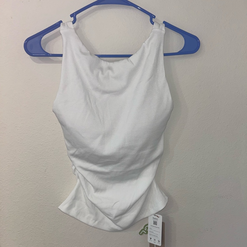 OGL Black and White Boat Neck Tops